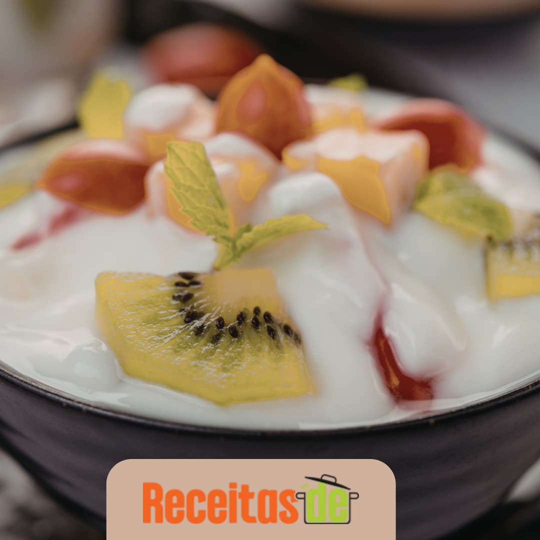 Receita de Iogurte Caseiro com Probióticos e Frutas