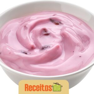 Receita de Iogurte de Morango