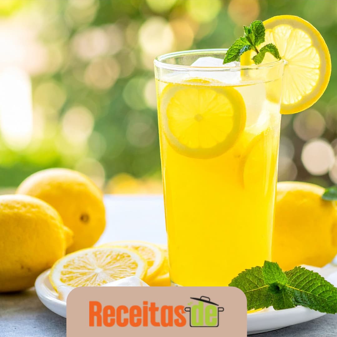 Receita de Limonada Fluorescente