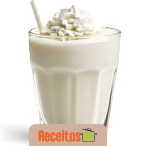 Receita de Milk Shake de Chocolate Branco Cremoso
