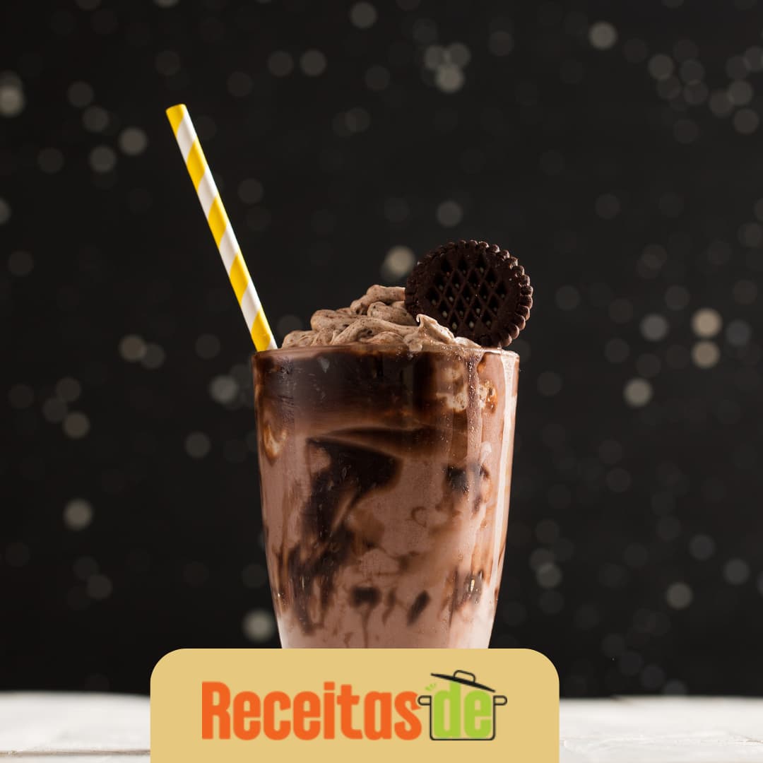 Receita de Milk Shake de Cookie Irresistível
