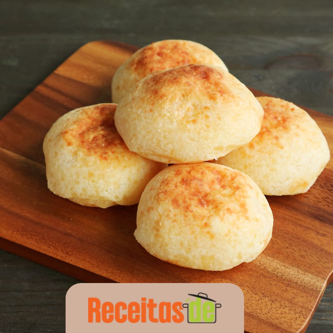 Receita de Pão de Queijo de Tapioca