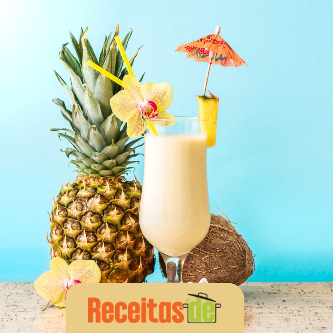 Receita de Pina Colada Descolada