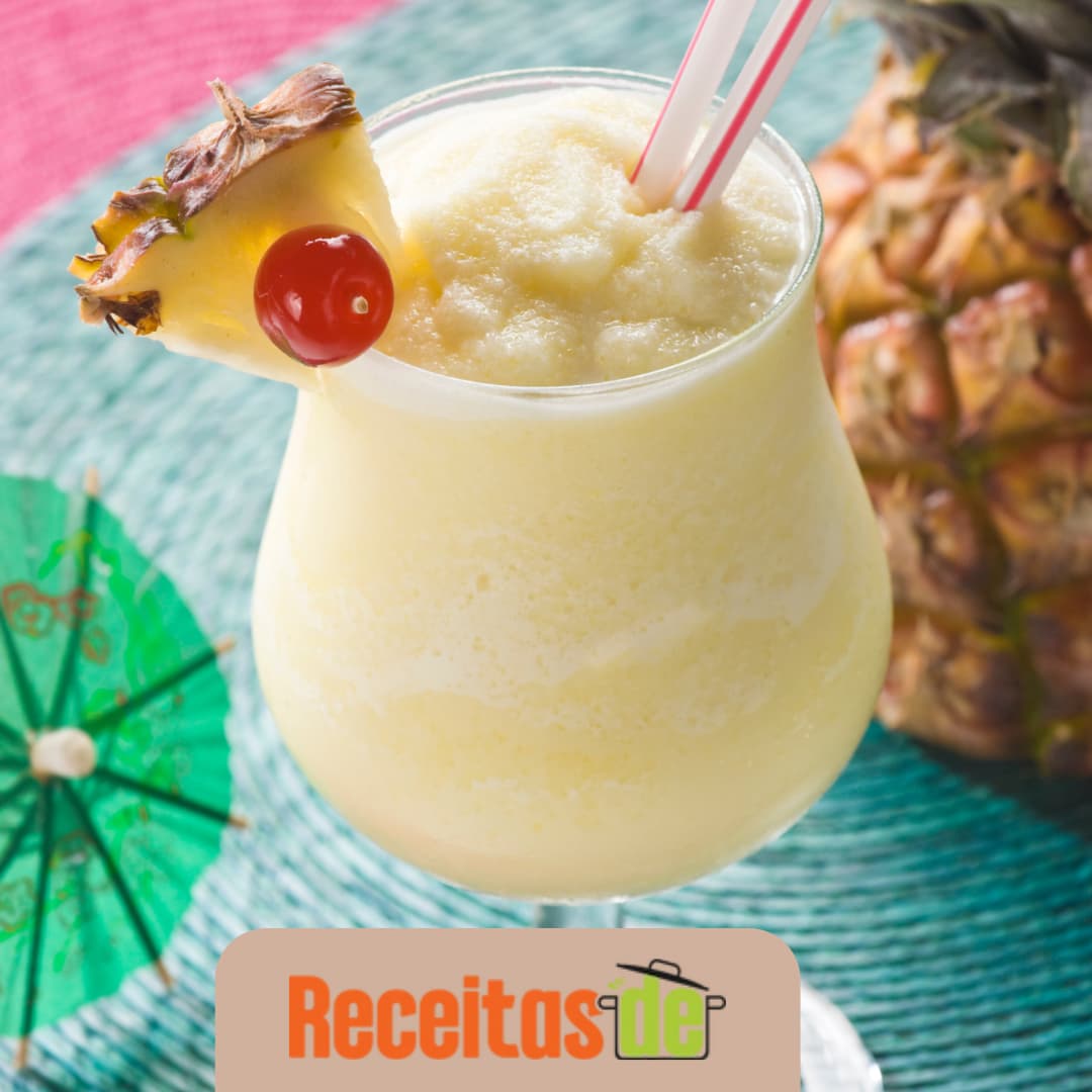Receita de Piña Colada com Tequila