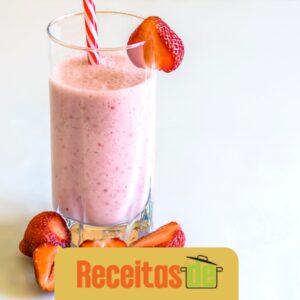 home 7 Receita de Shake Delicioso de Morango