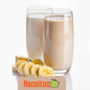 Receita de Smoothie de Banana Cremoso