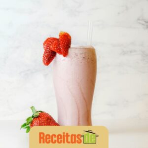 Receita de Smoothie de Morango Refrescante