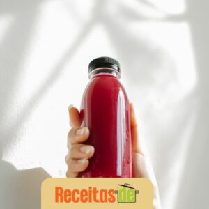 Receita de Suco Detox de Frutas Vermelhas