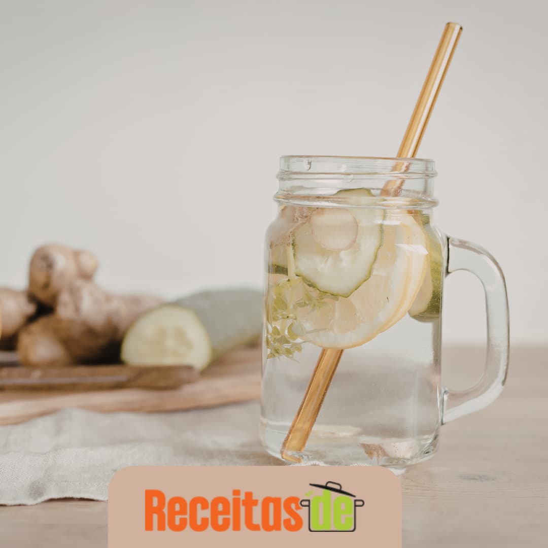 Receita de Suco Detox de Limão e Gengibre