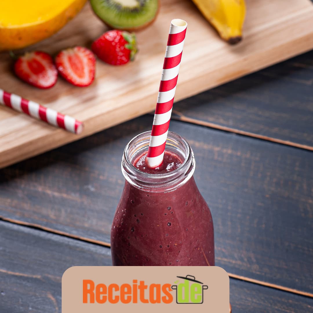 Receita de Suco Leve de Açaí
