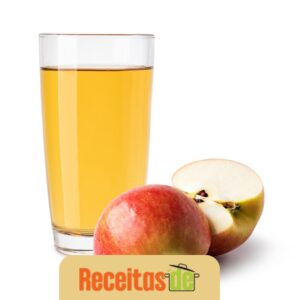 Receita de Suco Matinal de Maçã