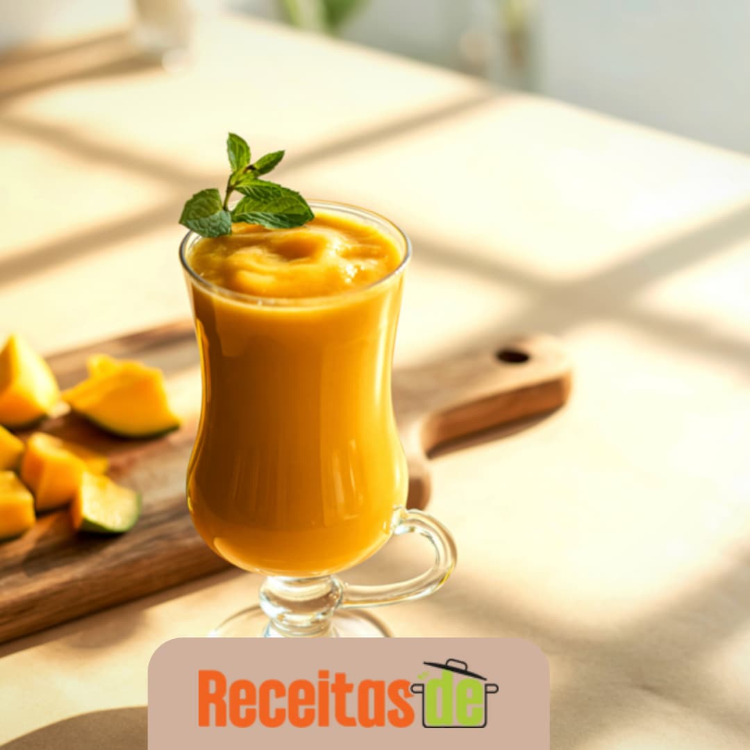 Receita de Suco Refrescante de Manga com Manjericão (1)