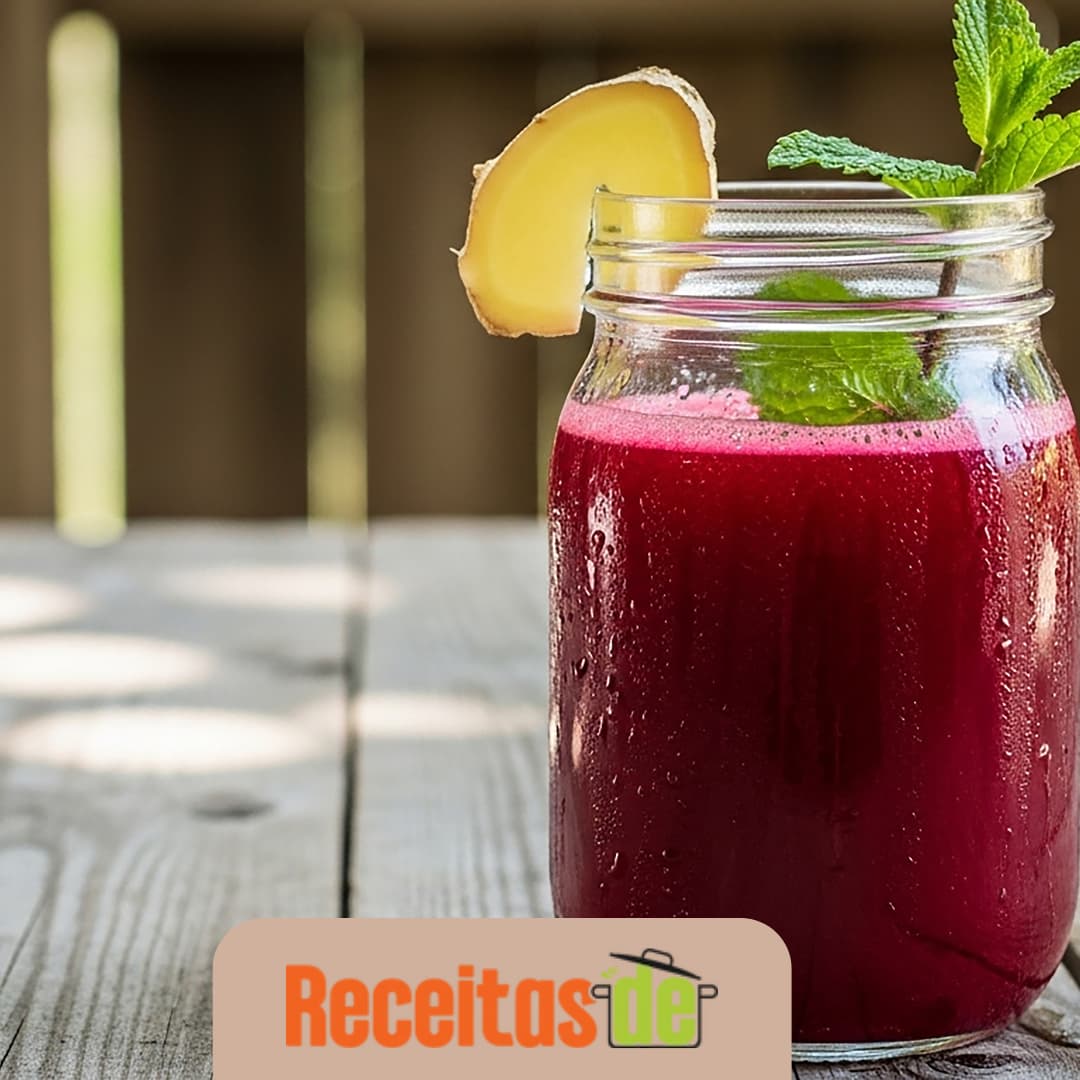 Receita de Suco Refrescante de Melancia com Gengibre