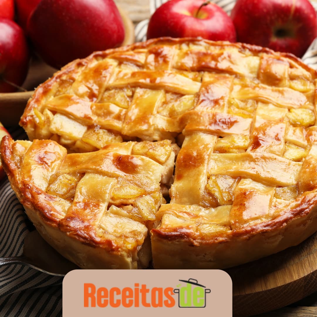 Receita de Torta de Maçã Clássica