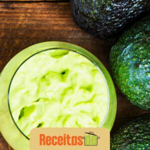 Receita de Vitamina Cremosa de Abacate