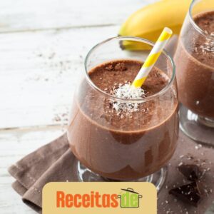 Receita de Vitamina Cremosa de Banana com Nescau