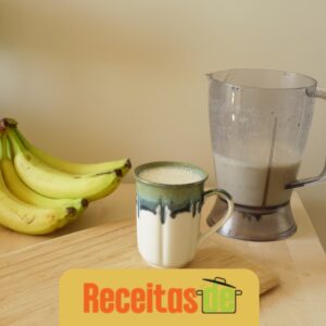 Receita de Vitamina de Banana Fácil e Rápida