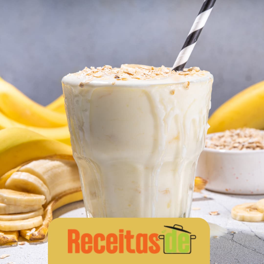 Receita de Vitamina de Banana Proteica