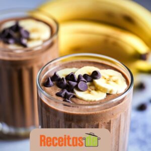 Receita de Vitamina de Banana com Nutella