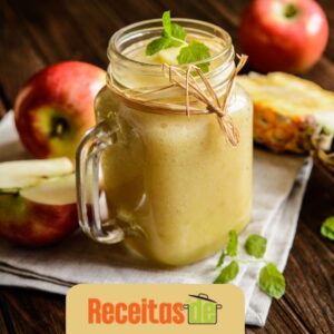 home 6 Receita de Vitamina de Maçã Refrescante