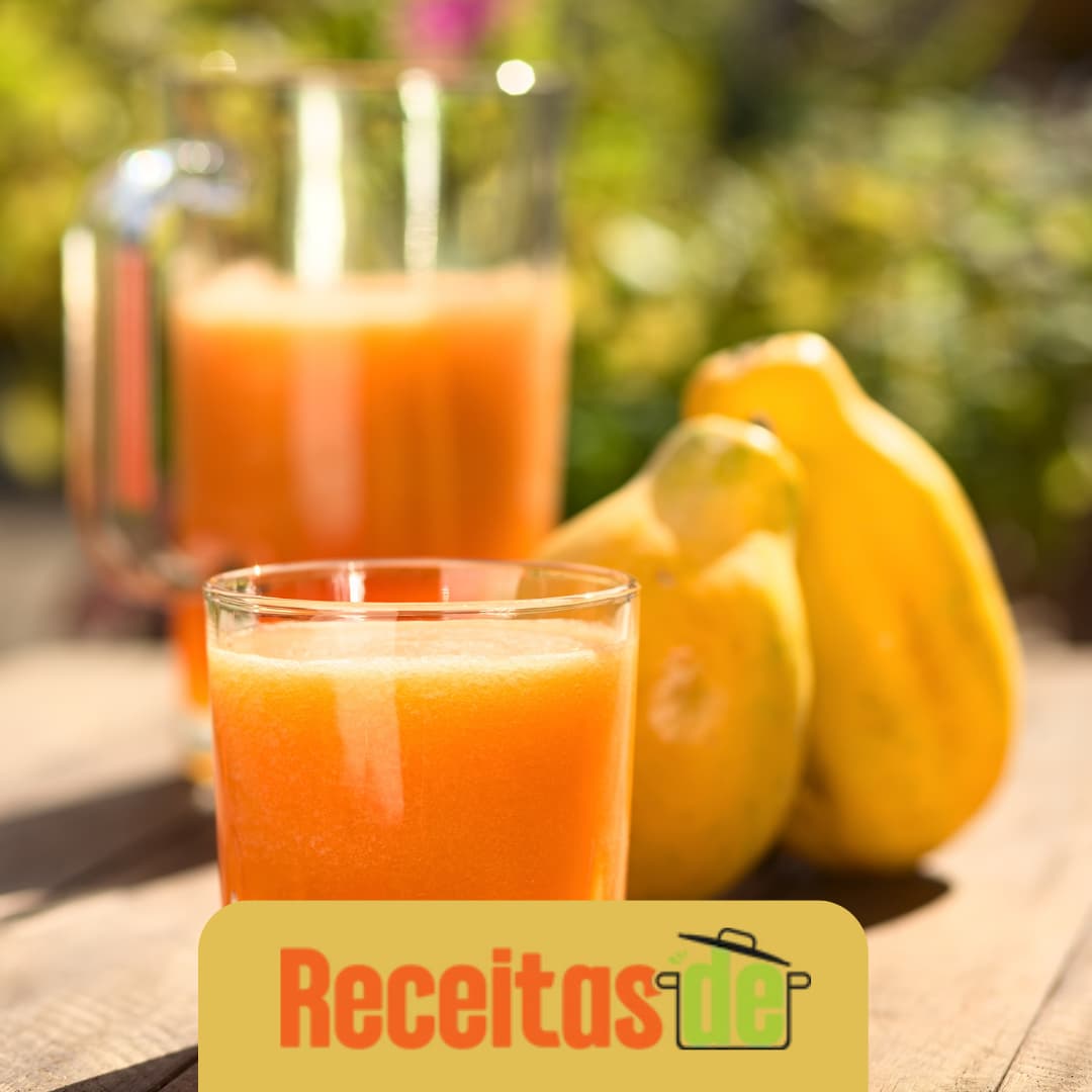 Refrescante de Maracujá com Mamão (2)