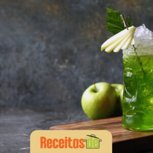 Refresco de Maçã Verde Refrescante