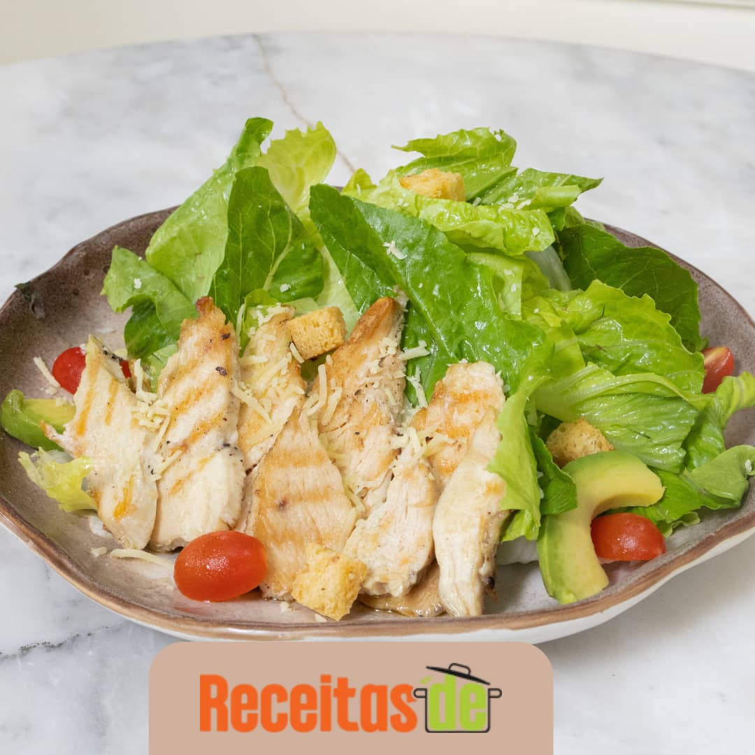 Salada de Frango Light com Palmito