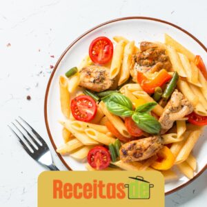 home 1 Salada de Penne com Manga e Filé de Lombo