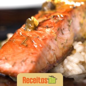 Salmão com Alcaparras