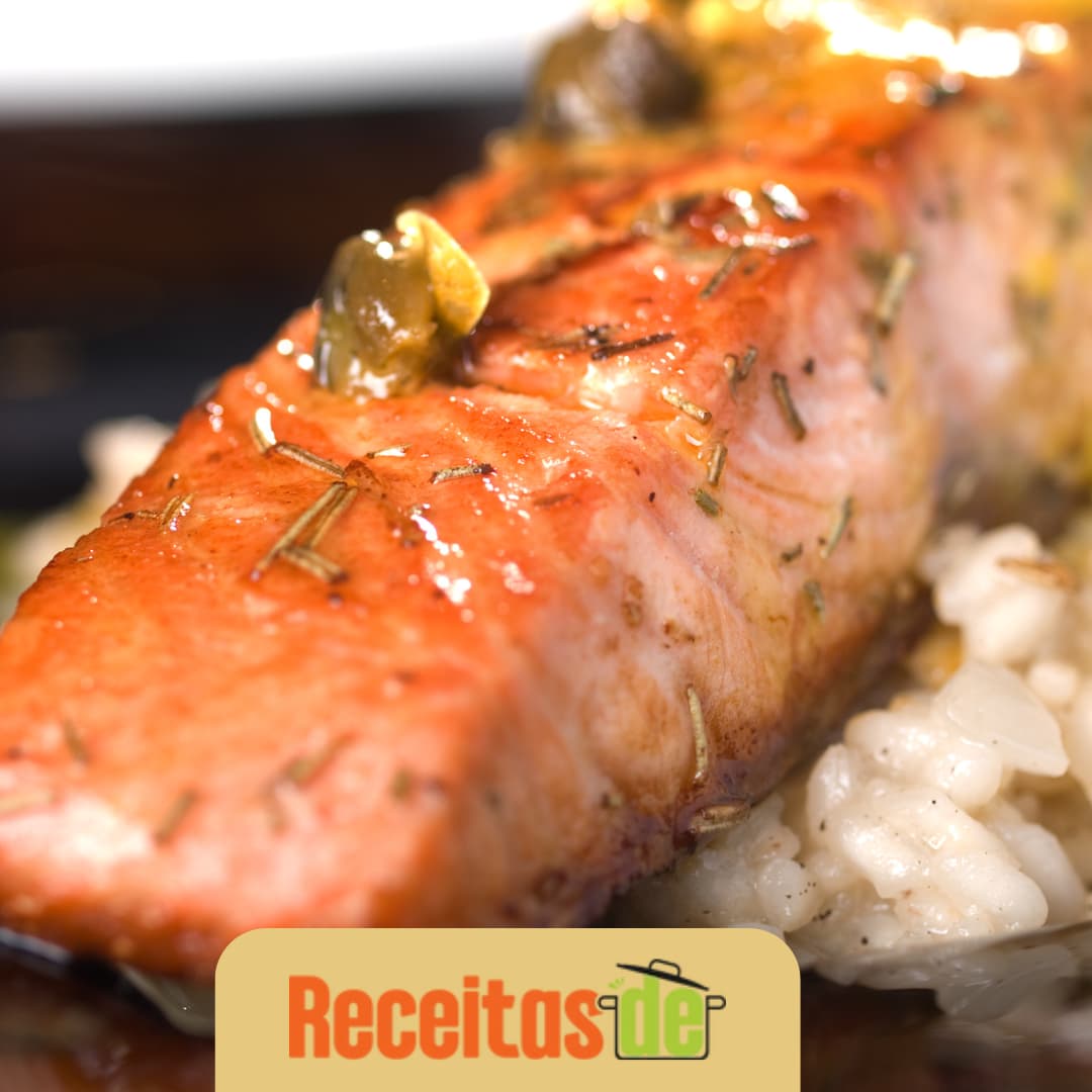 Salmão com Alcaparras
