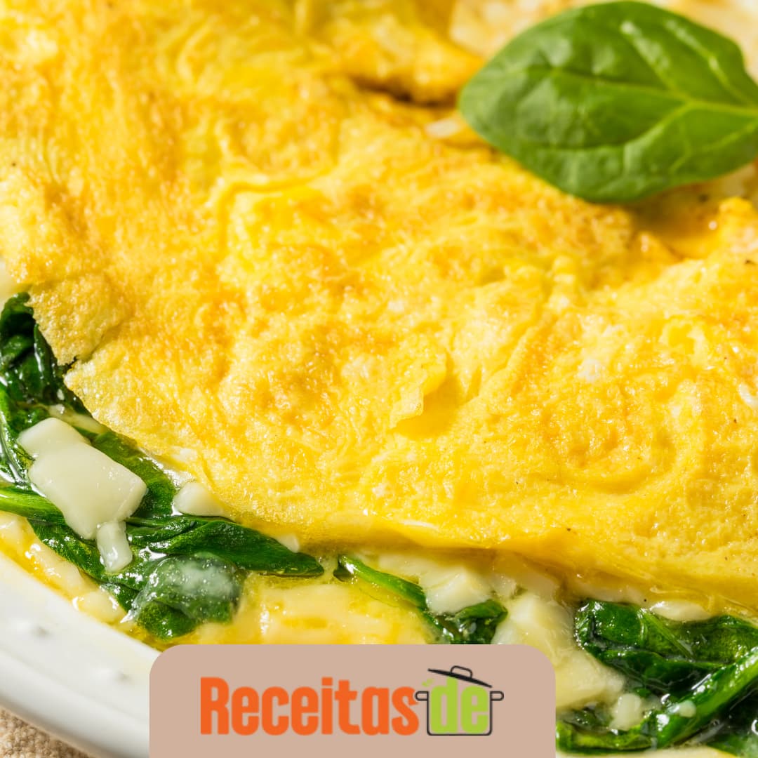 Selecionar Omelete de Espinafre e Queijo Light Omelete de Espinafre e Queijo Light