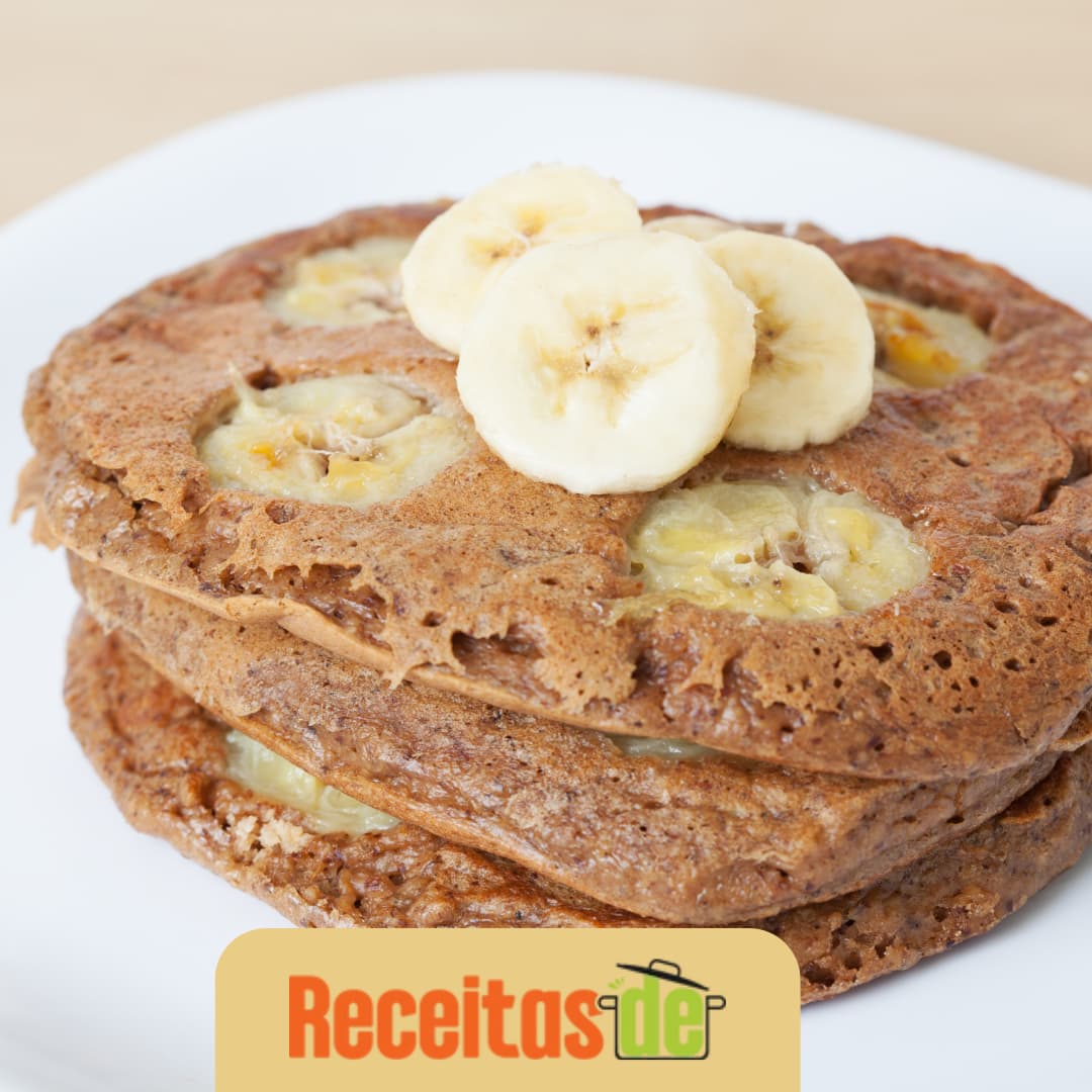 Selecionar Panquecas de Banana com Canela Panquecas de Banana com Canela