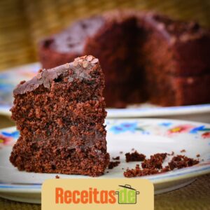 Selecionar Receita de Bolo de Chocolate Simples Receita de Bolo de Chocolate Simples
