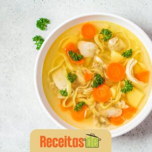 Sopa de Macarrão Caseira