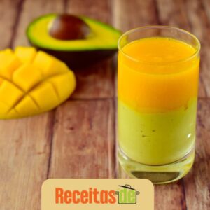 Suco Cremoso de Abacate e Manga