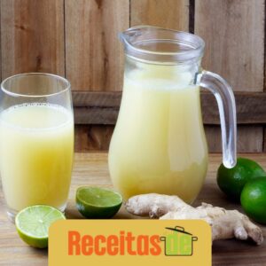 home 4 Suco Detox Limão e Gengibre
