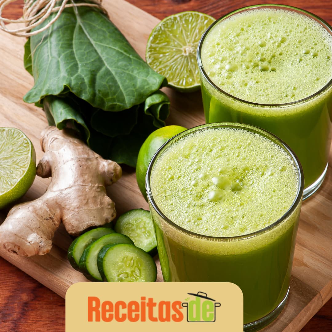 Receita de Suco Detox Verde Power - Receitas de ...