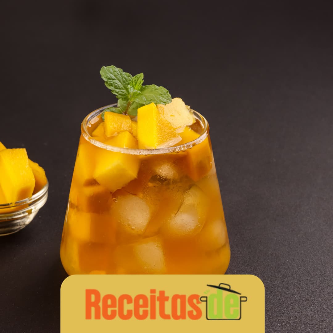 Suco Refrescante de Manga com Guaraná