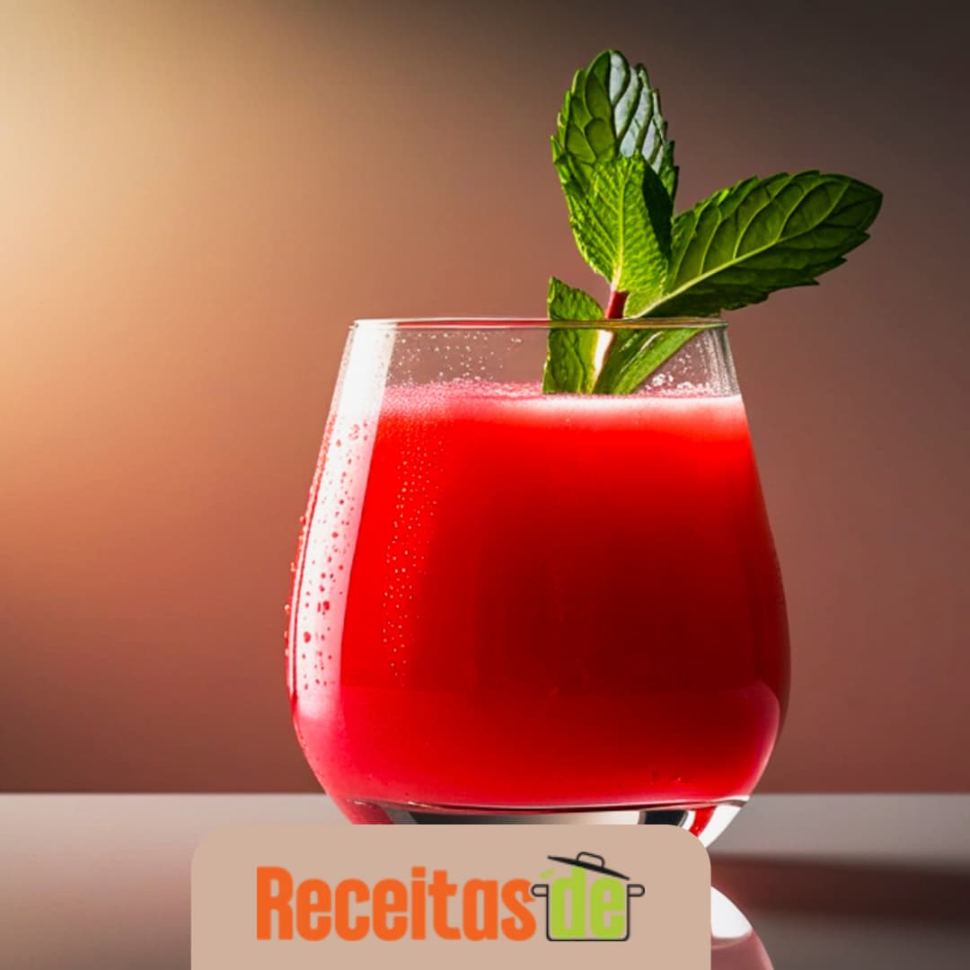 Suco Refrescante de Melancia