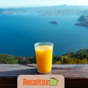Suco Refrescante de Melão com Laranja