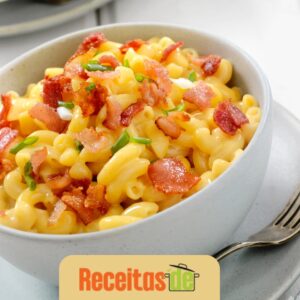 Super Fome Macarrão com Queijo e Bacon