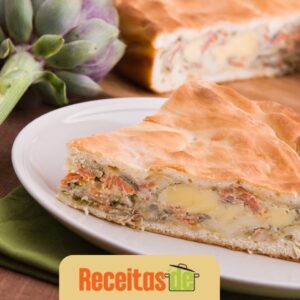 Torta de Legumes Mediterrânea