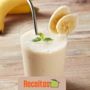 Vitamina de Banana Sem Leite