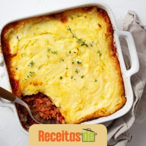 Escondidinho de Carne Seca com Purê de Batatas