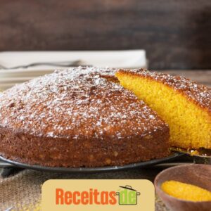 Receita de Bolo de Cenoura Sem Glúten Delicioso