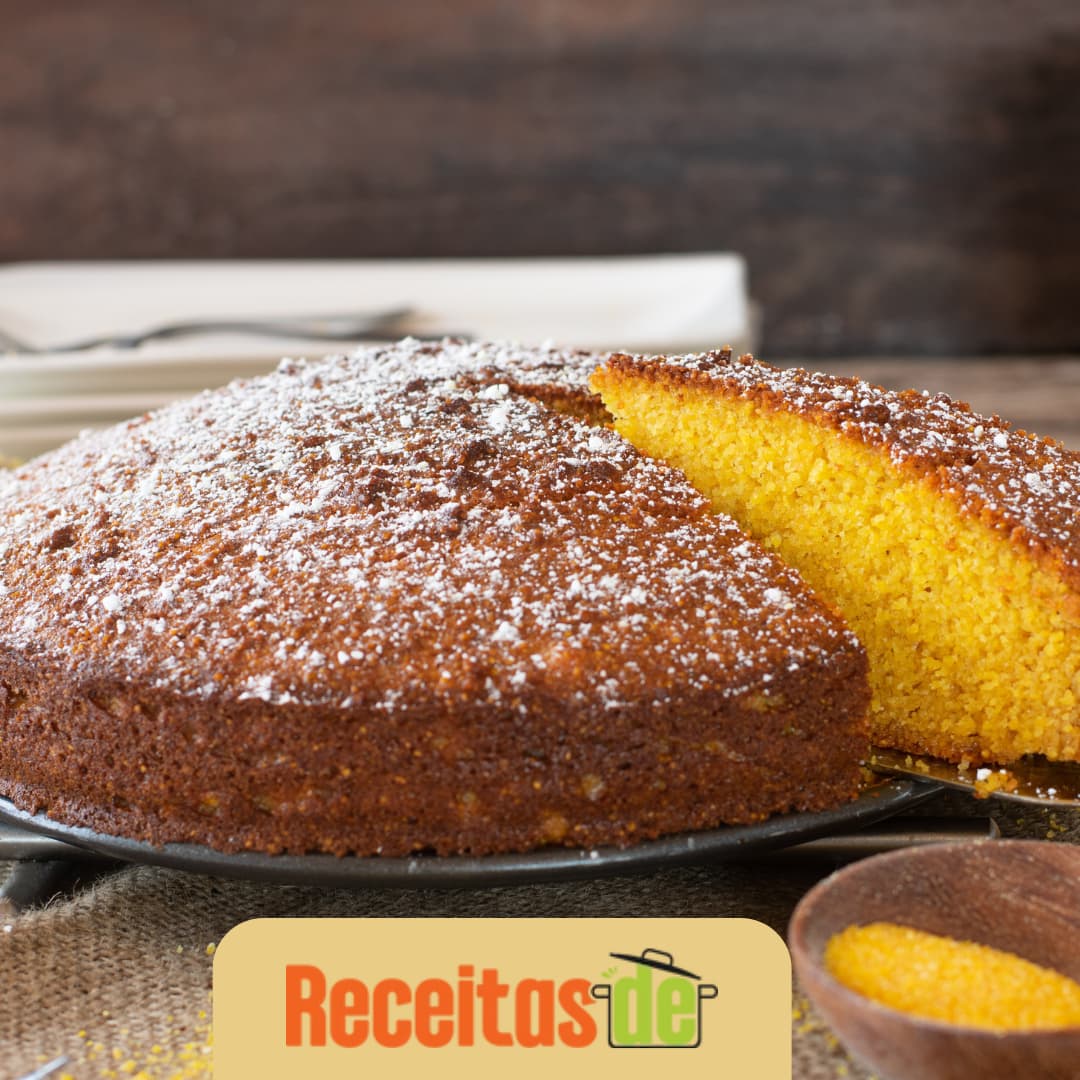Receita de Bolo de Cenoura Sem Glúten Delicioso