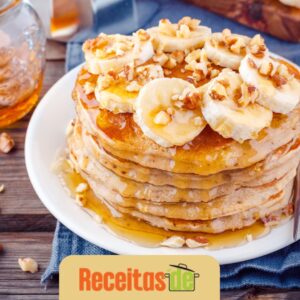 Receita de Panquecas de Banana Deliciosas