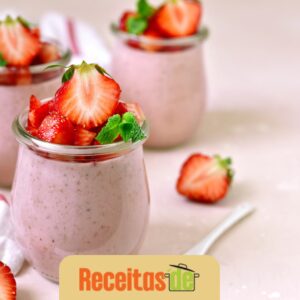 Mousse de Morango