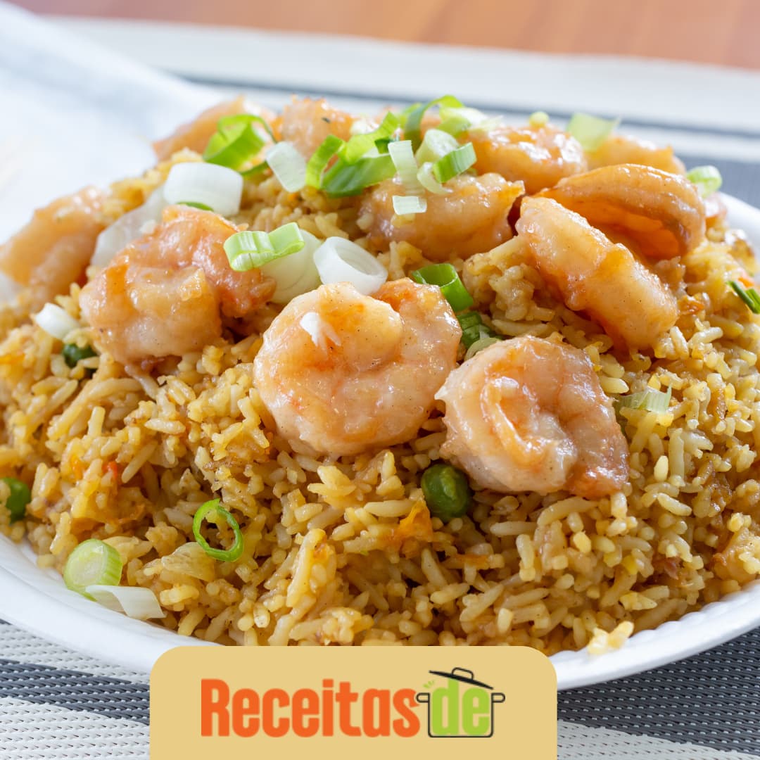 Arroz de Camarão ao Forno