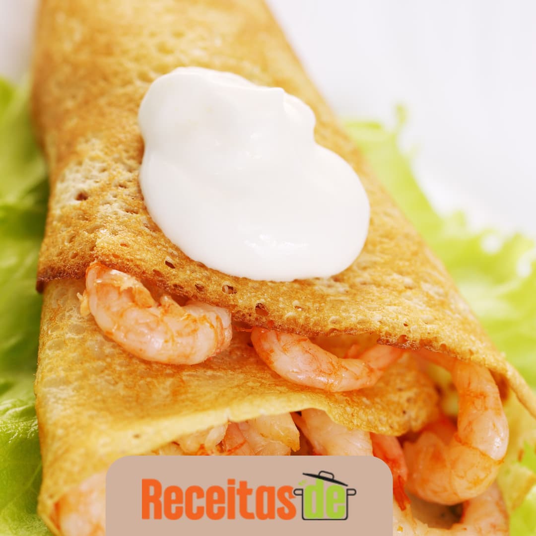 Panquecas de Camarão Deliciosas